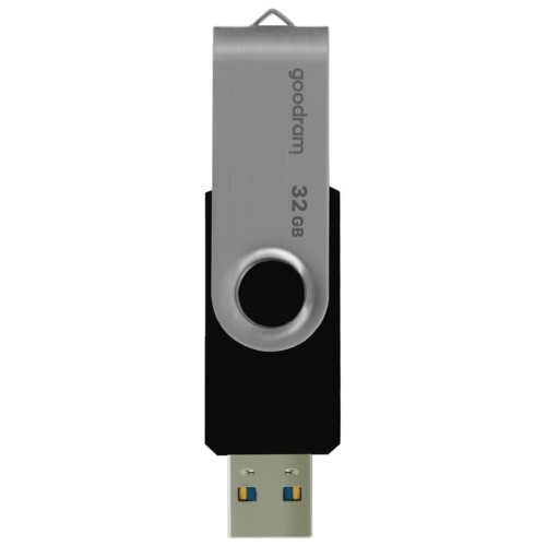 Флеш пам'ять USB 32 Gb Goodram UTS3 Twister black USB3.0 - зображення 2