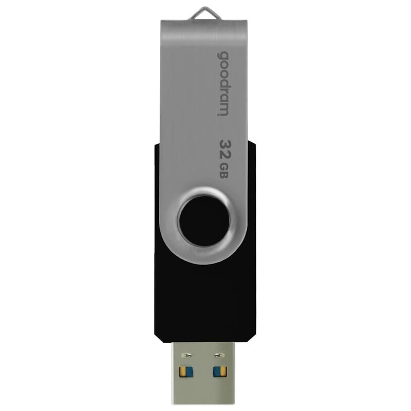 Флеш пам'ять USB 32 Gb Goodram UTS3 Twister black USB3.0 - зображення 2