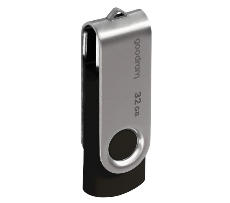 Флеш пам'ять USB 32 Gb Goodram UTS3 Twister black USB3.0 - зображення 4