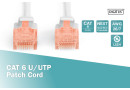 Патч-корд Cat.6, UTP, RJ45, 5.0 м, AWG 26\/7, Cu, LSZH, сірий, Digitus - зображення 2