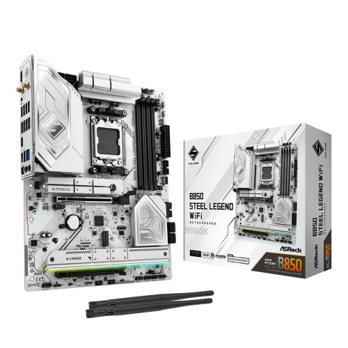 Мат. плата AM5 ASRock B850 Steel Legend WiFi - зображення 1