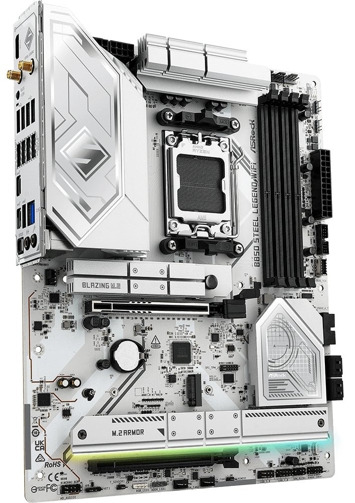 Мат. плата AM5 ASRock B850 Steel Legend WiFi - зображення 3