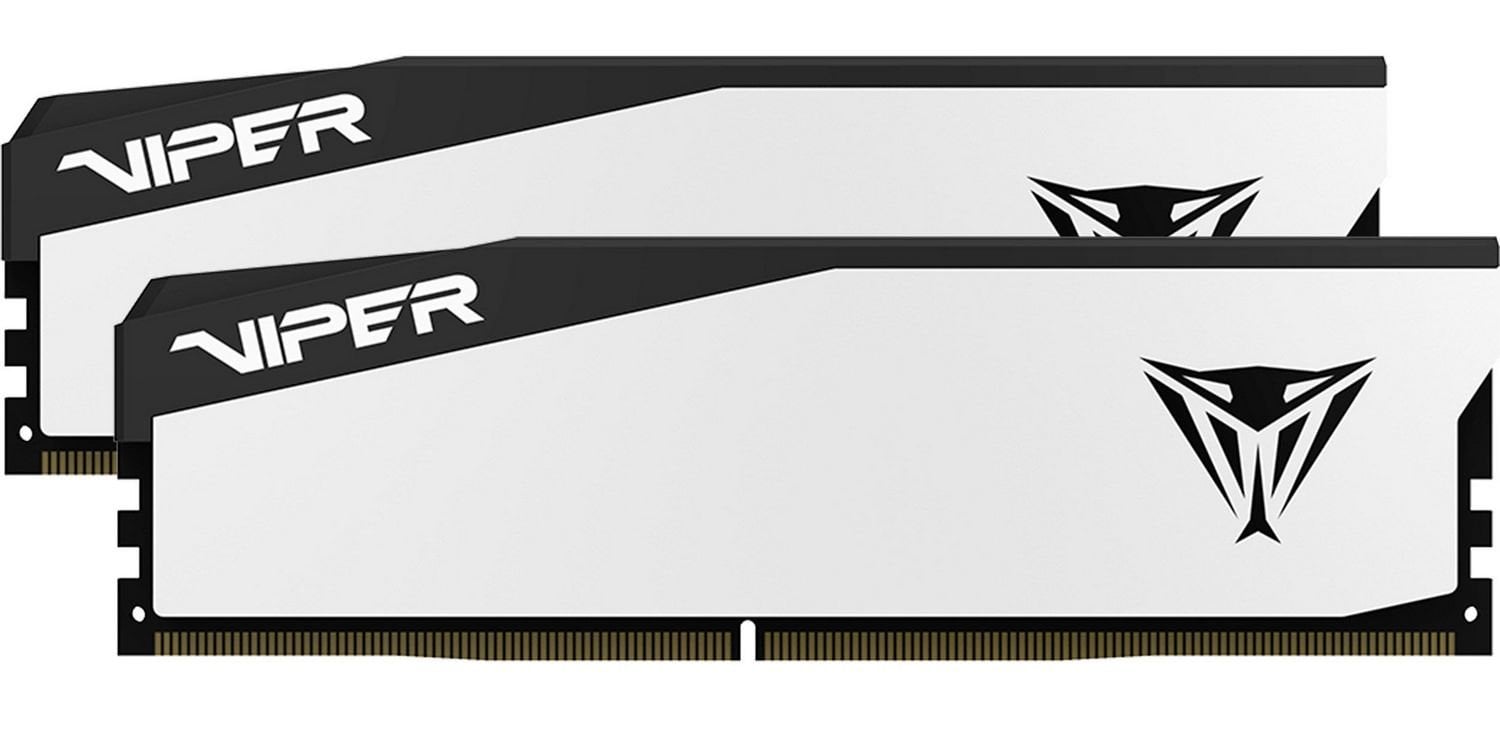 Пам'ять DDR5 RAM_32Gb (2x16Gb) 5600Mhz Patriot Viper Elite 5 White (VEB532G5636KW) - зображення 1