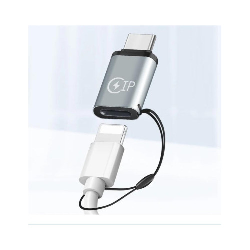 Перехідник Lightning F to USB-C M gray XoKo XK-AC-027 - зображення 4