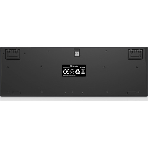 Клавіатура бездротова REAL-EL RK-715W - зображення 6