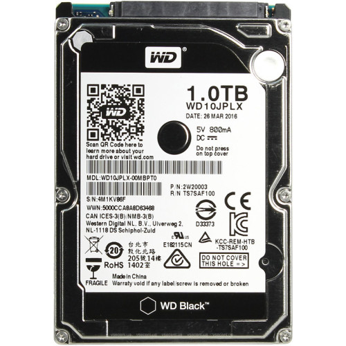 Жорсткий диск HDD WD 2.5  1TB WD10JPLX - зображення 1