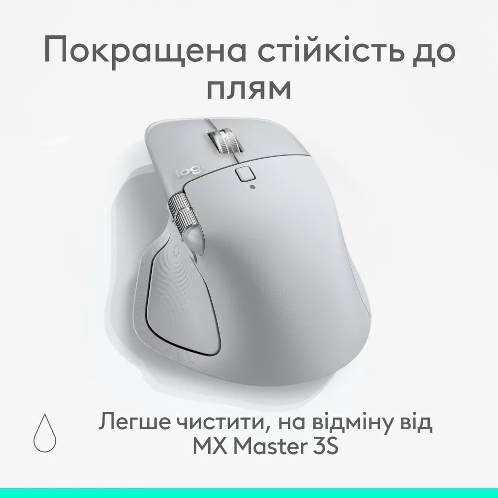 Мишка Logitech MX Master 4 Performance Pale Grey - зображення 11