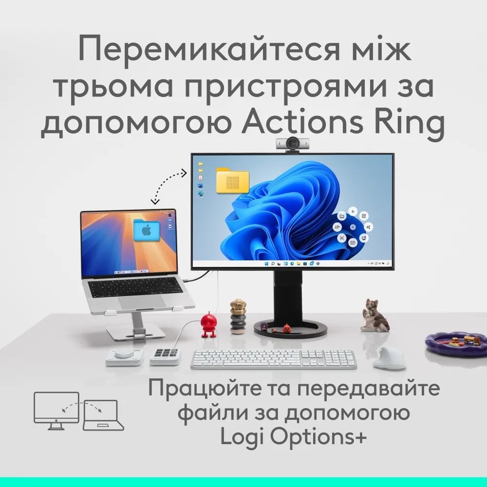 Мишка Logitech MX Master 4 Performance Pale Grey - зображення 14