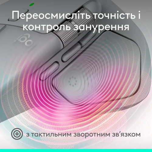 Мишка Logitech MX Master 4 Performance Pale Grey - зображення 9