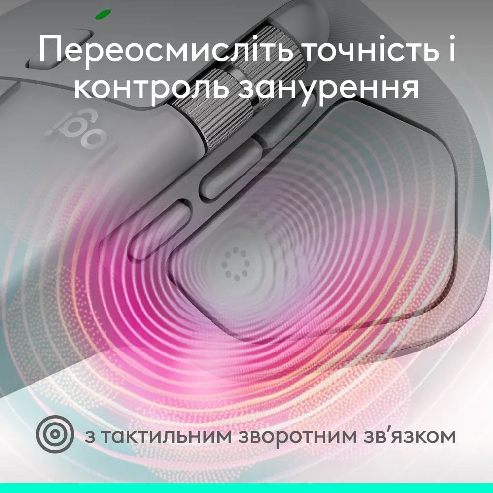 Мишка Logitech MX Master 4 Performance Pale Grey - зображення 9