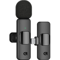 Бездротовий петличний мікрофон ArmorStandart ASM2 USB type-C Black
