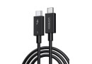 Кабель Thunderbolt 5 USB-C to USB-C Ugreen L703, 1м, 5A, PD3.1 240W, 16K@60Hz, 80-120 Гбіт\/с - зображення 1