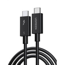 Кабель Thunderbolt 5 USB-C to USB-C Ugreen L703, 1м, 5A, PD3.1 240W, 16K@60Hz, 80-120 Гбіт/с