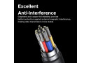 Кабель Thunderbolt 5 USB-C to USB-C Ugreen L703, 1м, 5A, PD3.1 240W, 16K@60Hz, 80-120 Гбіт\/с - зображення 4