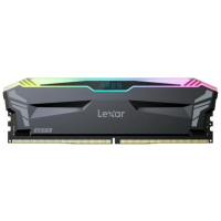 Пам'ять DDR5 RAM_16Gb (1x16Gb) 6400Mhz Lexar Ares RGB Black (LD5EU016G-R6400GDLA)