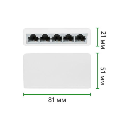 Комутатор Switch Greenvision GV-001-H-05P - зображення 4