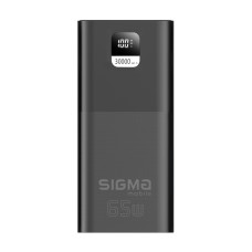 Батарея POWER BANK Sigma X-power SI30A6QLX 30000mAh 65W PD