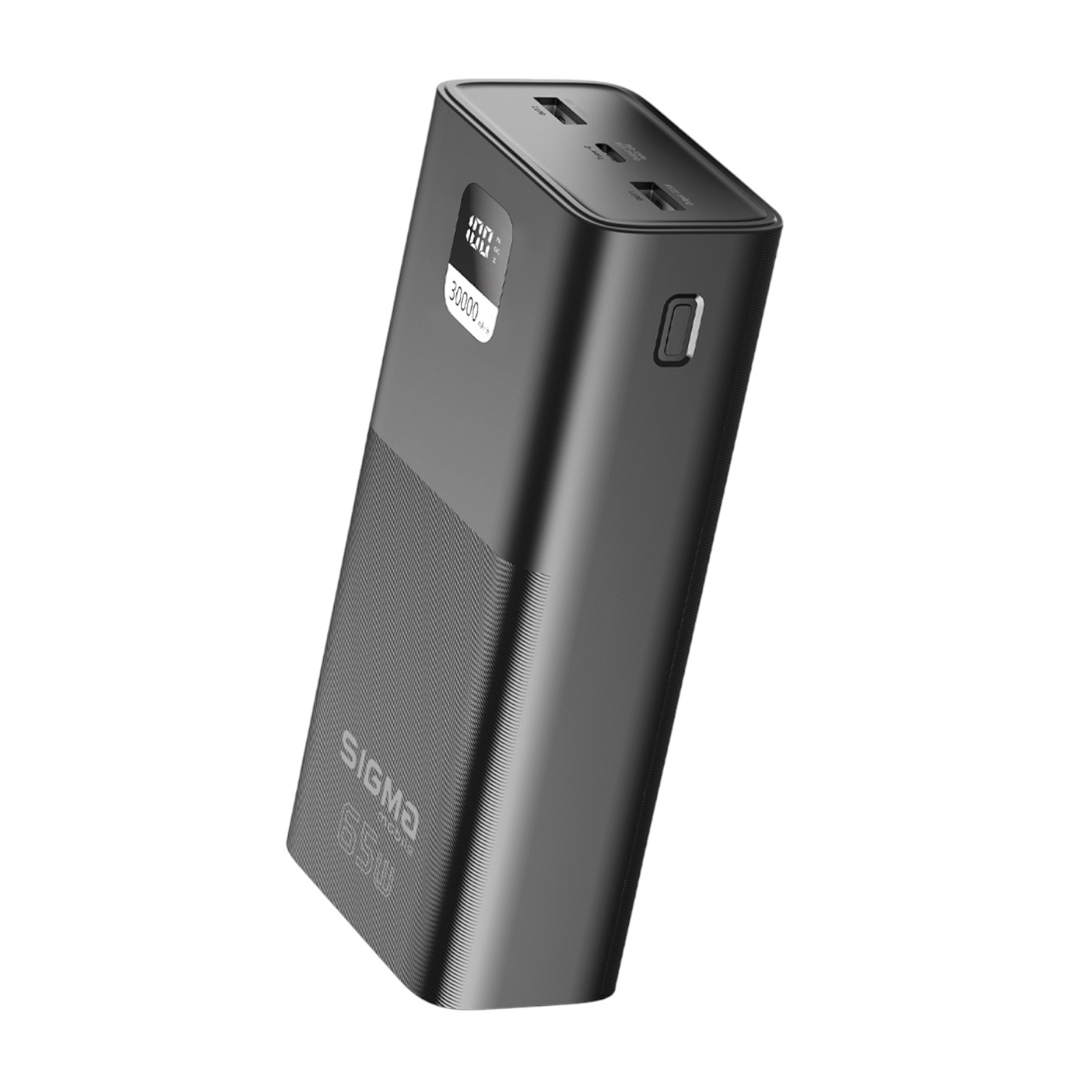 Батарея POWER BANK Sigma X-power SI30A6QLX 30000mAh 65W PD - зображення 2