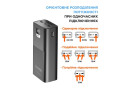 Батарея POWER BANK Sigma X-power SI30A6QLX 30000mAh 65W PD - зображення 6