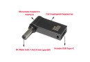 Адаптер PD 100W USB Type-C Female to DC Male Jack 7.4x5.0 mm HP ST-Lab - зображення 4