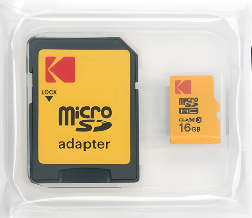 MicroSDHC 16 Gb Kodak class 10 UHS-I - зображення 1