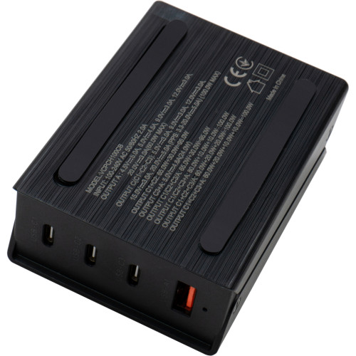 Зарядний пристрій Vinga GaN 100W PD+QC (VCPCH100CB) - зображення 4