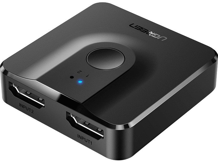 Відеосплітер UGREEN CM217 Switch HDMI to 2 x HDMI 4K 60Hz - зображення 1