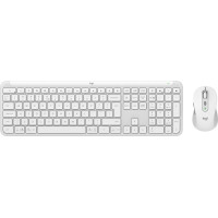 Комплект безпровідний Logitech MK950 Bluetooth/Wireles UA Off-White