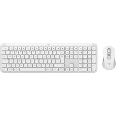 Комплект безпровідний Logitech MK950 Bluetooth/Wireles UA Off-White