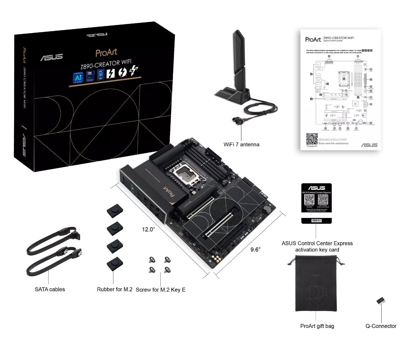 Мат. плата 1851 ASUS ProArt Z890-CREATOR WIFI - зображення 8
