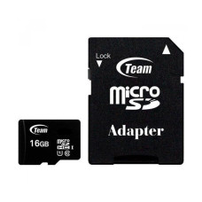 MicroSDHC 16 Gb Team class 10 UHS-I U1