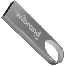 Флеш пам'ять USB 8 Gb Wibrand Irbis Silver USB 2.0 , метал