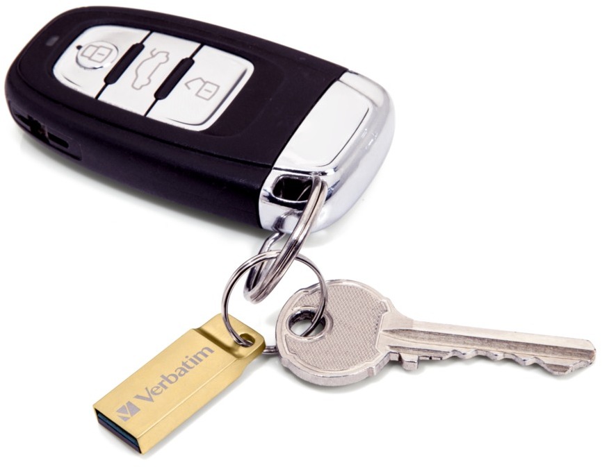 Флеш пам'ять USB 32 Gb Verbatim Metal Executive Gold USB 3.2 Gen 1 - зображення 4