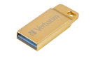 Флеш пам'ять USB 32 Gb Verbatim Metal Executive Gold USB 3.2 Gen 1 - зображення 2