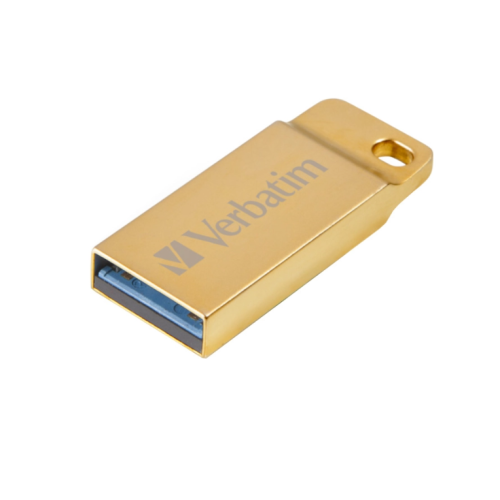 Флеш пам'ять USB 32 Gb Verbatim Metal Executive Gold USB 3.2 Gen 1 - зображення 2