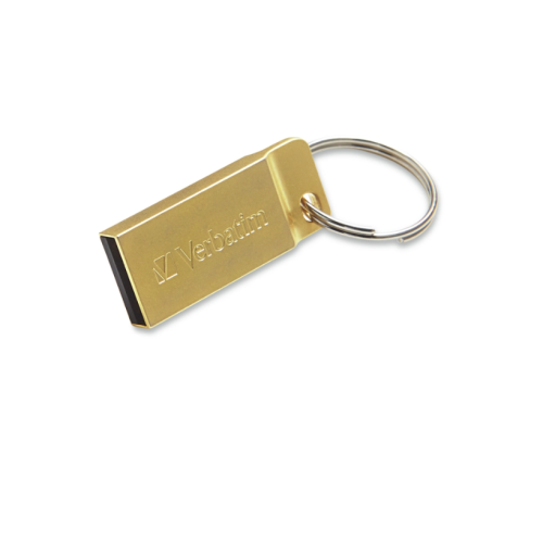 Флеш пам'ять USB 32 Gb Verbatim Metal Executive Gold USB 3.2 Gen 1 - зображення 3
