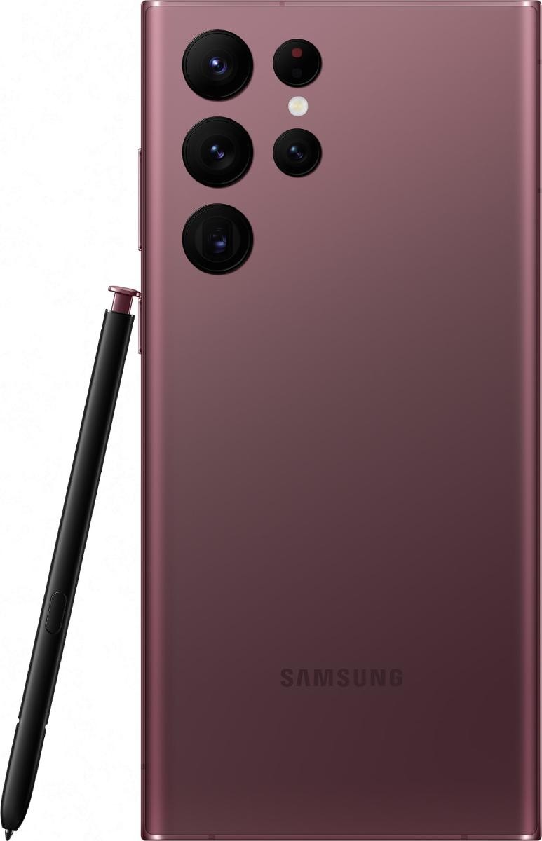 Смартфон SAMSUNG Galaxy S22 Ultra 12\/512GB Burgundy (SM-S908BDRH) - зображення 8