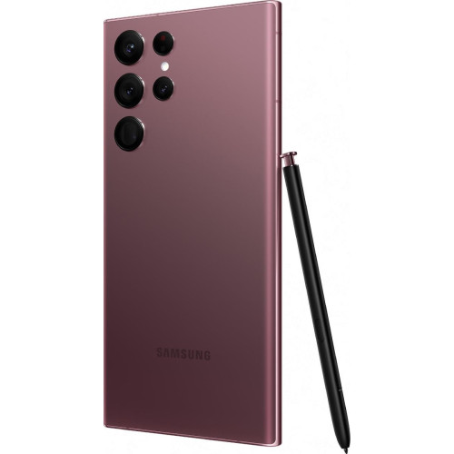 Смартфон SAMSUNG Galaxy S22 Ultra 12\/512GB Burgundy (SM-S908BDRH) - зображення 3