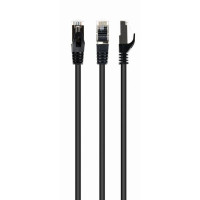 Патч-корд Cat.6, S/FTP, RJ45, 10.0 м, AWG 27, Cu, LSZH, чорний, Cablexpert