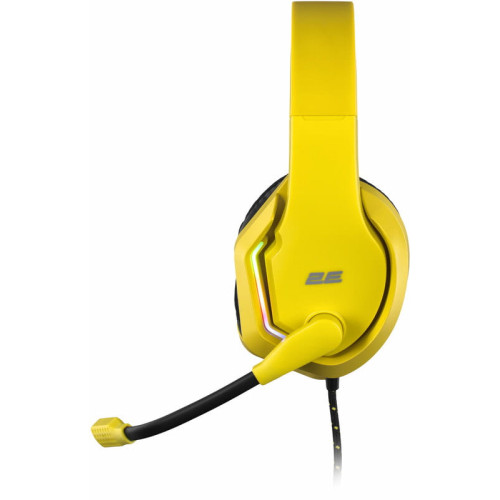 Гарнітура 2E Gaming HG315 RGB USB 7.1 Yellow (2E-HG315YW-7.­1) - зображення 2