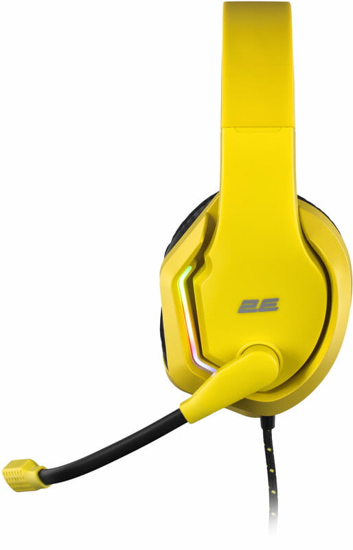 Гарнітура 2E Gaming HG315 RGB USB 7.1 Yellow (2E-HG315YW-7.­1) - зображення 2