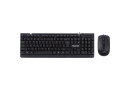 Клавіатура+мишка Maxxter KMS-CM-01-UA USB Black - зображення 1