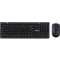 Клавіатура+мишка Maxxter KMS-CM-01-UA USB Black