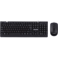 Клавіатура+мишка Maxxter KMS-CM-01-UA USB Black