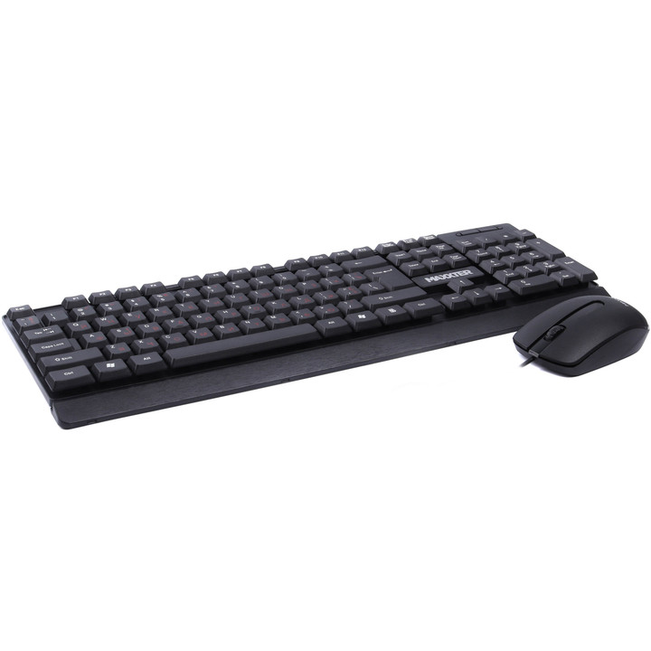Клавіатура+мишка Maxxter KMS-CM-01-UA USB Black - зображення 2