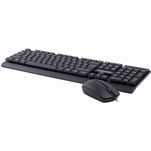Клавіатура+мишка Maxxter KMS-CM-01-UA USB Black - зображення 3
