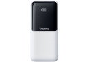 Батарея POWER BANK Baseus Lipow 20000mAh, 22,5W PD, QC\/3.0, White - зображення 1