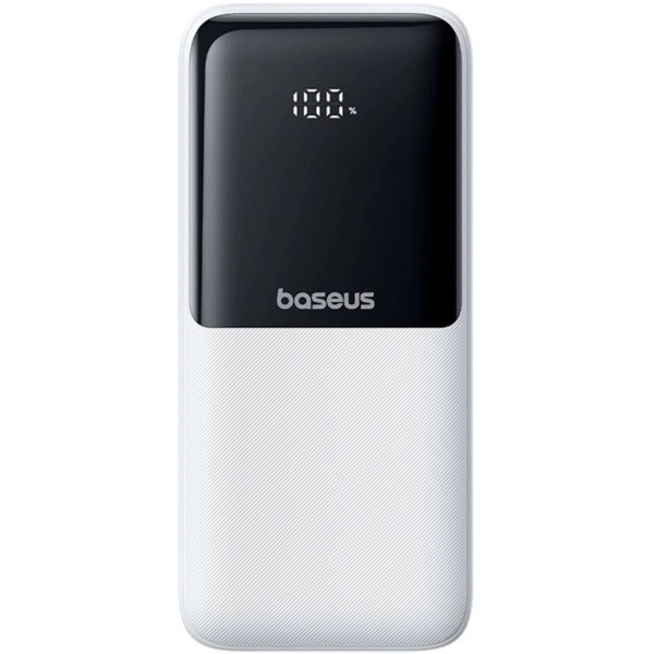 Батарея POWER BANK Baseus Lipow 20000mAh, 22,5W PD, QC\/3.0, White - зображення 1
