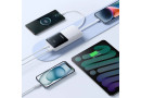 Батарея POWER BANK Baseus Lipow 20000mAh, 22,5W PD, QC\/3.0, White - зображення 7