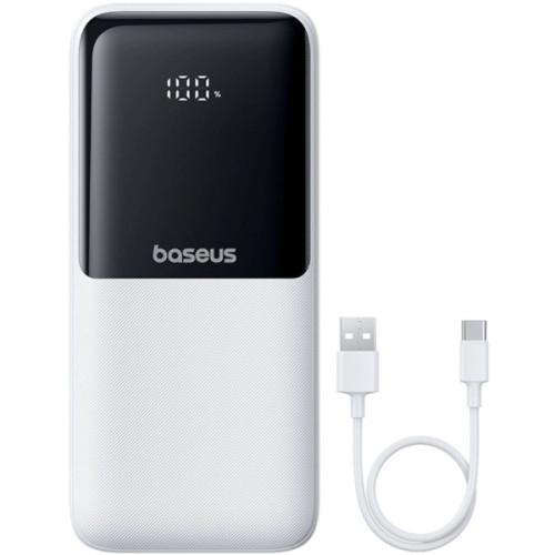 Батарея POWER BANK Baseus Lipow 20000mAh, 22,5W PD, QC\/3.0, White - зображення 2